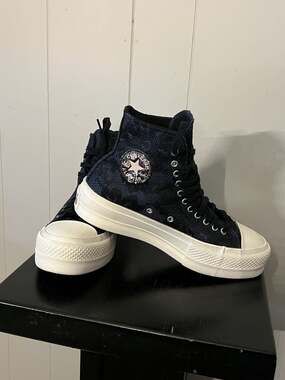 Converse Womans Ctas Lift Hi Uncharted Waters A08000c Size 8